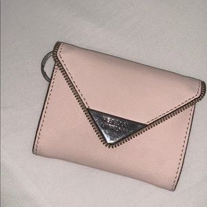 Rebecca Minkoff Baby Pink Zippered Wallet